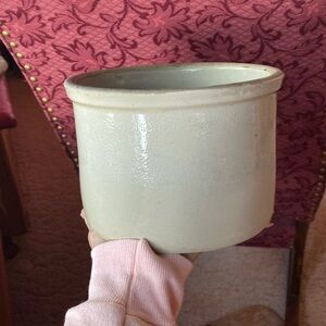Vintage stoneware Planter EUC